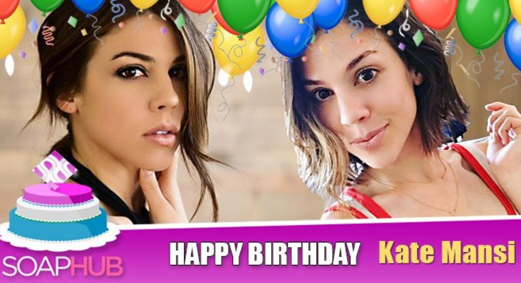 Kate Mansi Celebrates This AWESOME Milestone!