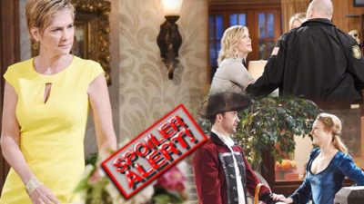 Days Of Our Lives (DOOL) Weekly Photo Spoilers: Halloween, Hot Water, & A Bombshell!