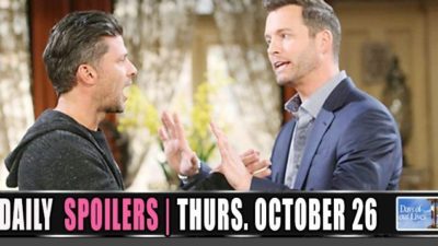 Days of Our Lives Spoilers (DOOL): Eric and Brady Face Off Over Nicole!
