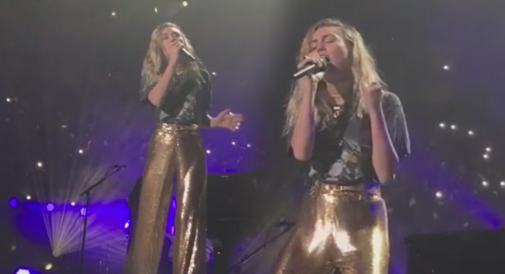 WATCH NOW: Miley Cyrus Rages with Billy Joel, Billy Ray and Paul Simon!