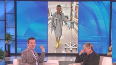 Sean Hayes Jokes About His Serious Medical Scare