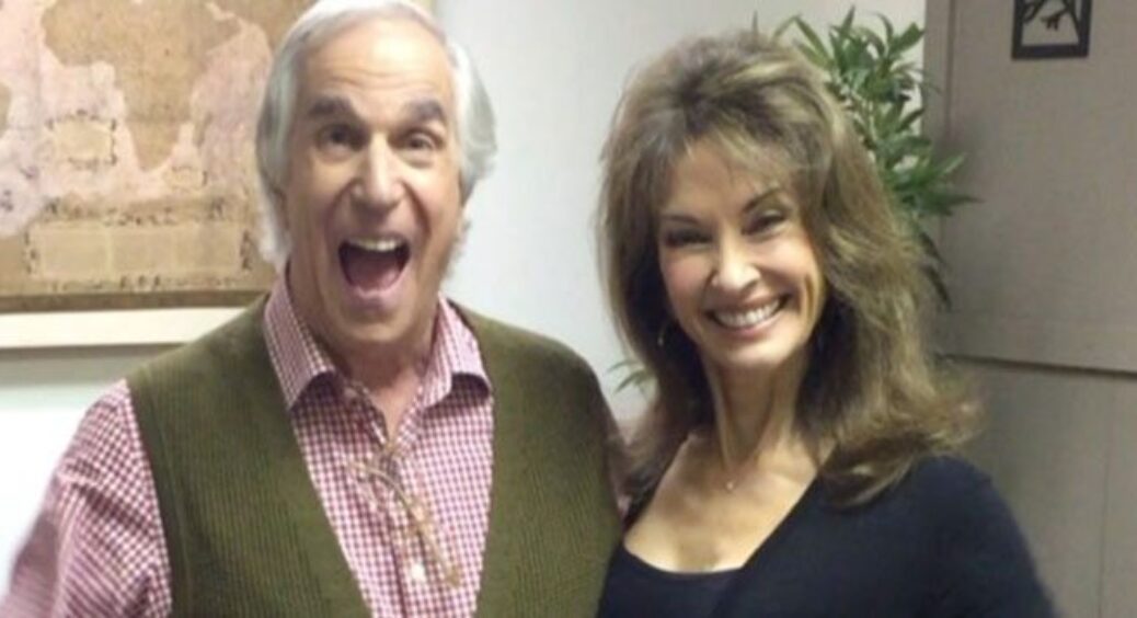 Erica Kane And The Fonz: Susan Lucci And Henry Winkler Team Up