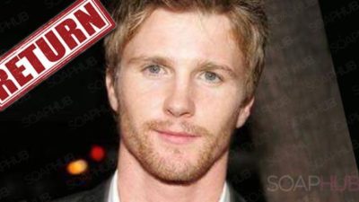 Thad Luckinbill Back To The Young And The Restless!