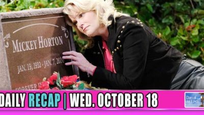 Days of Our Lives (DOOL) Recap: Bonnie Gives In To The Crazy!