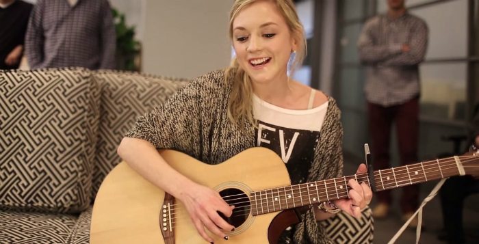 emily kinney the walking dead singer