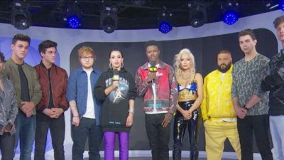 WATCH: TRL Is Back At MTV: Ed Sheeran Plays ‘Perfect’ In Times Square