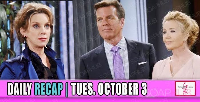 The Young and the Restless (YR) Recap: Benedict Gloria? Who's Working ...