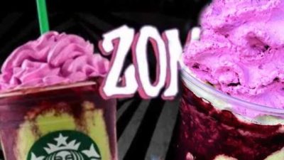 The Walking Dead Lured To Starbucks For Their Zombie Frappuccino