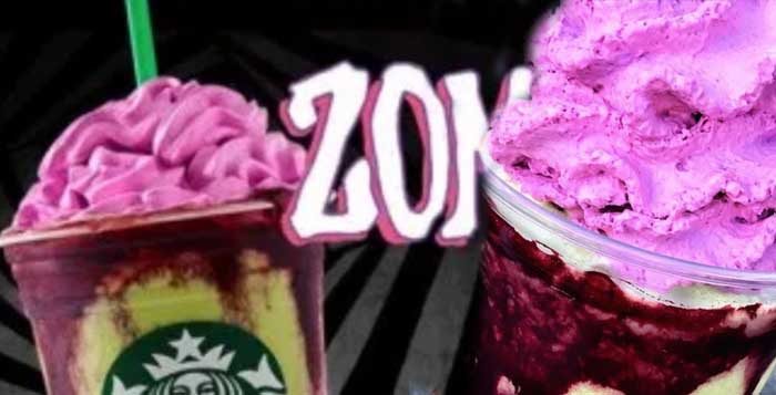 The Walking Dead Lured To Starbucks For Their Zombie Frappuccino