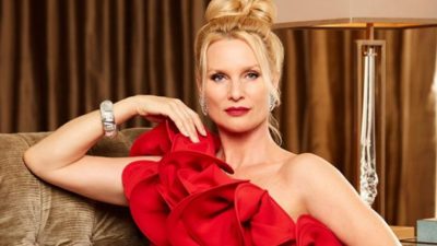 WOW! The 80s Strike Again As Nicollette Sheridan Becomes Alexis Carrington!