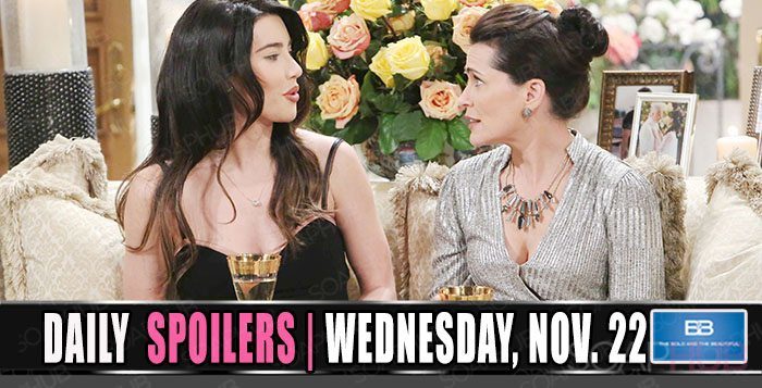 The Bold And The Beautiful Spoilers (BB): Steffy's Secret Threatens To ...