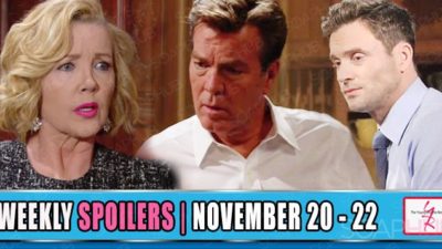 The Young and the Restless Spoilers (YR): A Thanksgiving Week to Remember!