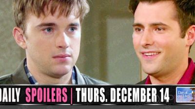 Days of Our Lives Spoilers (DOOL): Sonny Tells Will He Wants HIM!