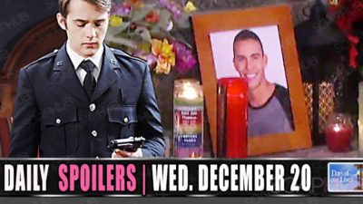 Days of Our Lives Spoilers (DOOL): Will JJ Take His Own Life?!?!