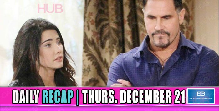 The Bold and the Beautiful Recap