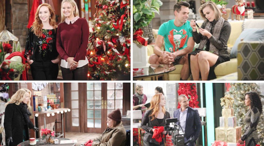 The young and the restless christmas 2017