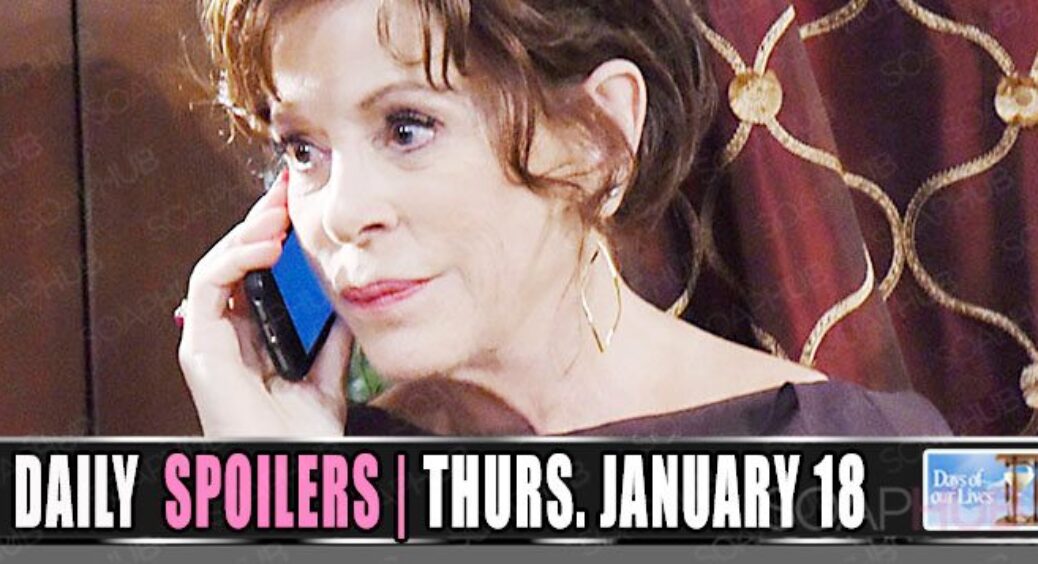 Days of Our Lives Spoilers (DOOL): Will A Nervous Vivian Act Out In Fear?!