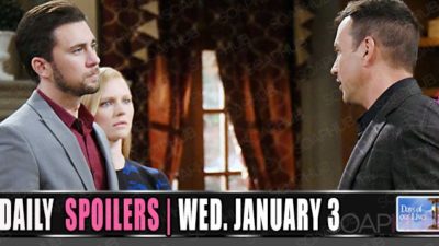 Days of Our Lives Spoilers (DOOL): Stefan’s News ROCKS Chad and Abby!