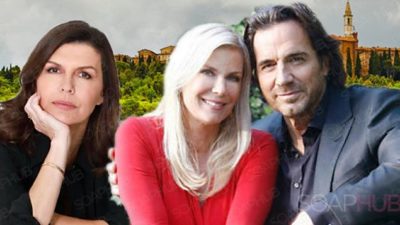 A Soap Triangle With B&B’s Katherine Kelly Lang, Thorsten Kaye… And GH’s Finola Hughes?