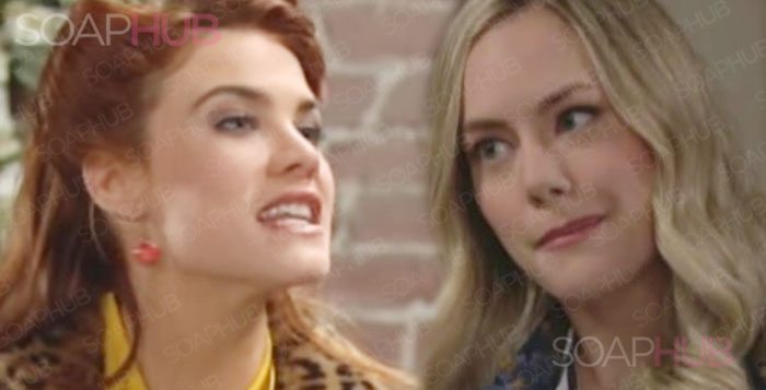 Sally and Hope on The Bold and the Beautiful