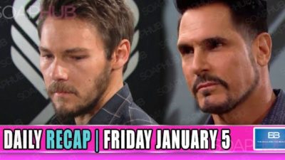 The Bold And The Beautiful Recap (BB): Liam Walks Out On Bill