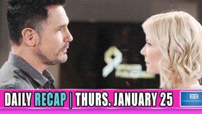 The Bold and the Beautiful Recap (BB): Brooke Blasts Bill!