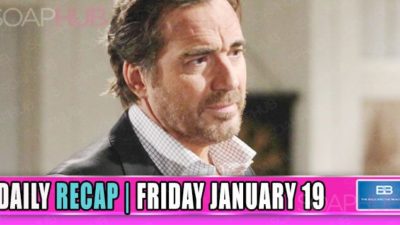 The Bold And The Beautiful Recap: Ridge Finally Learns The Enraging Truth!