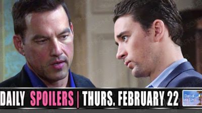 Days of Our Lives Spoilers (DOOL): Chad Warns Stefan AWAY From Abby!