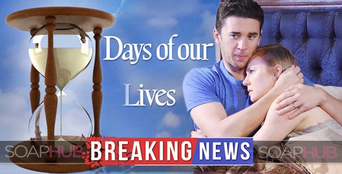 Days of our lives breaking news