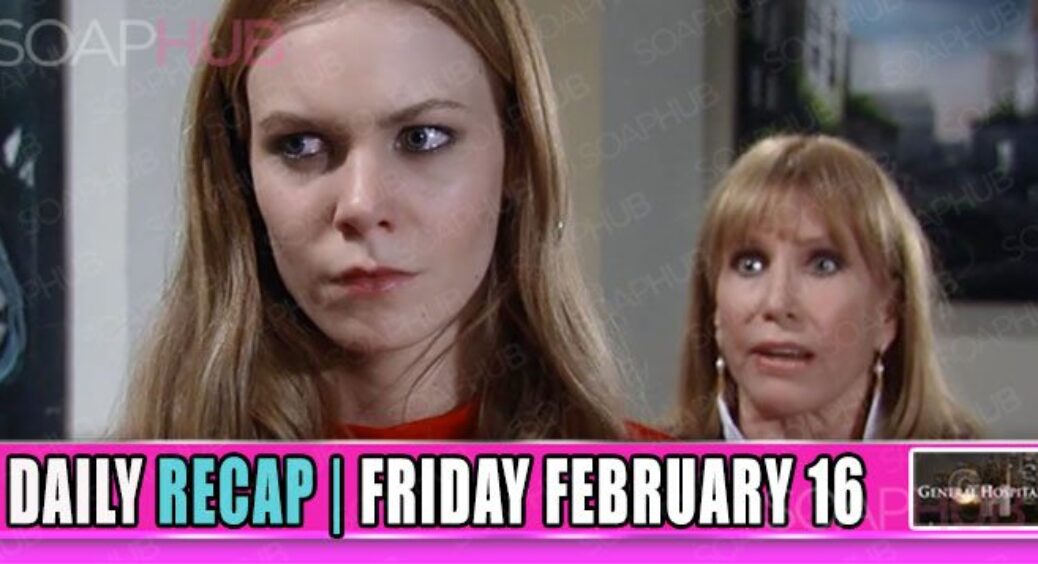 General Hospital (GH) Recap: Naughty Nelle Was At It Again!