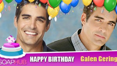 A VERY Special Birthday Message For Days of Our Lives Star Galen Gering