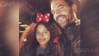 Kristoff St. John Finds Joy At The Happiest Place On Earth!