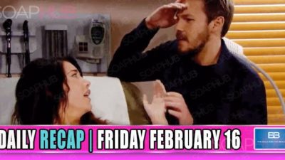 The Bold and the Beautiful Recap (BB): It’s A GIRL For Steffy and Liam!