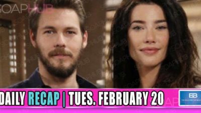 The Bold and the Beautiful Recap (BB): Liam and Steffy Pondered Their Futures Apart