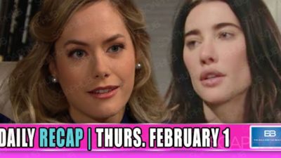 The Bold and the Beautiful Recap (BB): Hope Shows Steffy No Mercy!