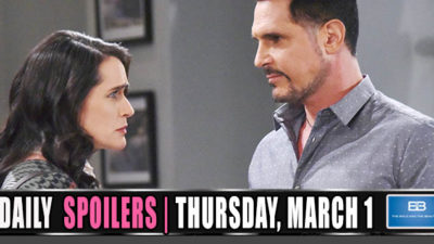 The Bold and the Beautiful Spoilers (BB): Jealousy And Red Hot Rage!