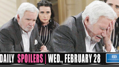 The Bold and the Beautiful Spoilers (BB): Steffy’s Sins Destroy Eric