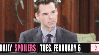 The Young and the Restless Spoilers (YR): Billy Plays Peacemaker!
