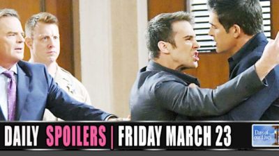 Days of Our Lives Spoilers (DOOL): All Hell Breaks Loose In The Courtroom!