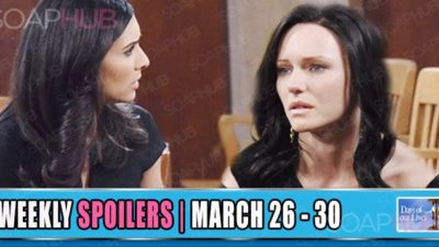 Days of Our Lives Spoilers (DOOL): ‘Abigail’ Drops A BOMB and Steve Goes Blind!