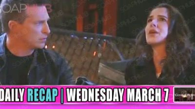 General Hospital (GH) Recap: Sam Admitted She Loves Jason!