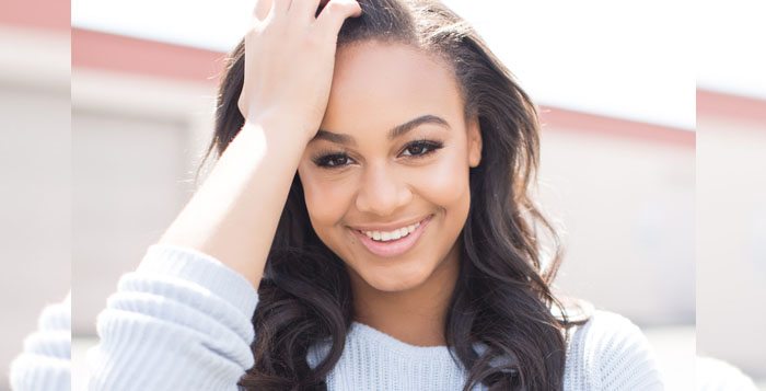 Nia Sioux on The Bold and the Beautiful