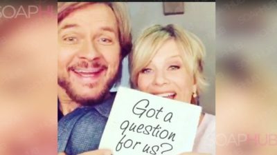 Stephen Nichols and Mary Beth Evans Found A Fascinating Way To Celebrate Her Birthday