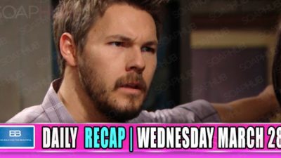 The Bold and the Beautiful Recap (BB): Liam’s Health Scare Could Explain Everything!