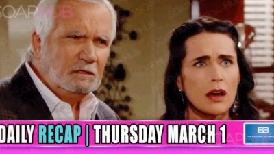 The Bold and the Beautiful Recap (BB): Quinn’s Back to Her Old Ways!