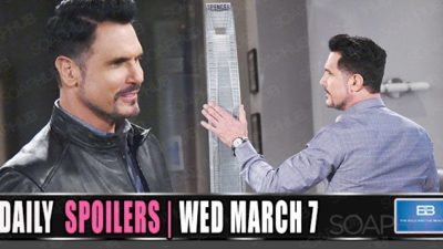The Bold and the Beautiful Spoilers (BB): Bill’s Day Of Reckoning Is Here!