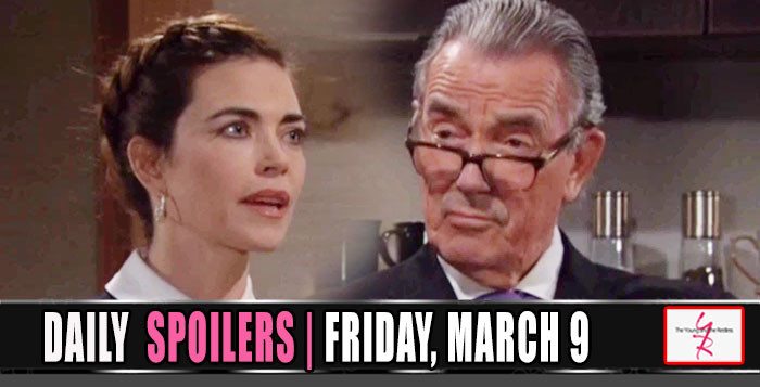 The Young and the Restless Spoilers March 9