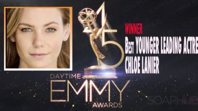WINNER: Daytime Emmy For Outstanding Younger Actress In A Drama Series