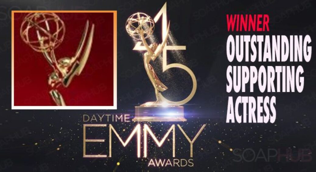 WINNER: Daytime Emmy For Outstanding Supporting Actress In A Drama Series