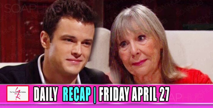 The Young and the Restless Recap Friday April 27
